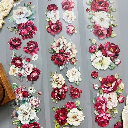 Nostalgic Floral Grace Tape Roll | WUBAO