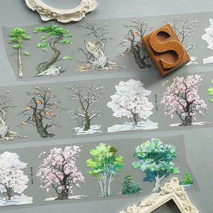 Year-Round Tree PET Tape | Elephant Studio