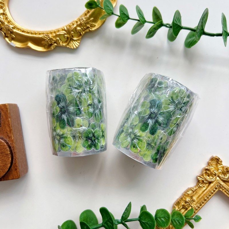 Verdant Clover PET Tape | Xiao Bai Jia