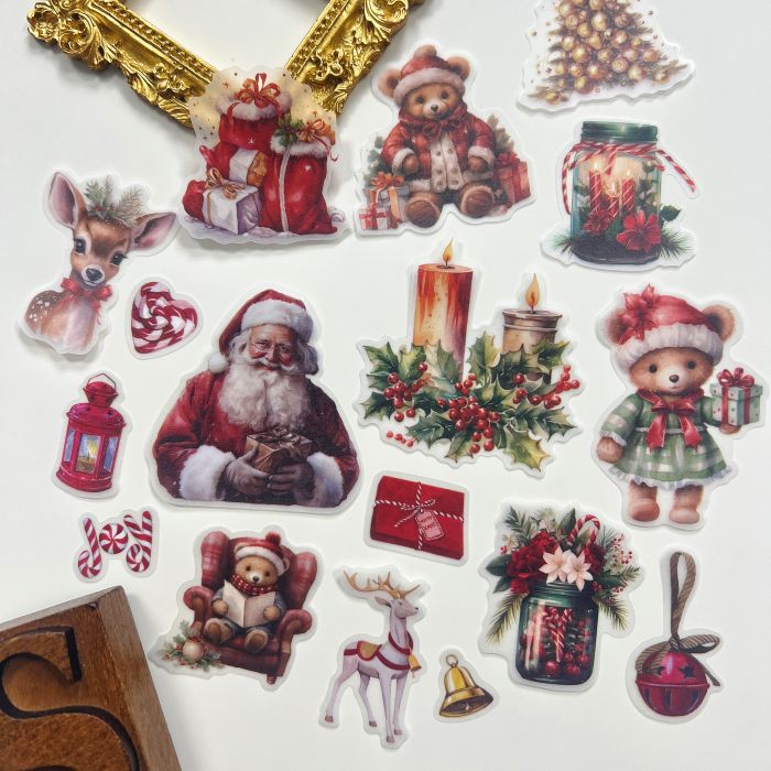 Christmas Joy Vellum Sticker 25PCS