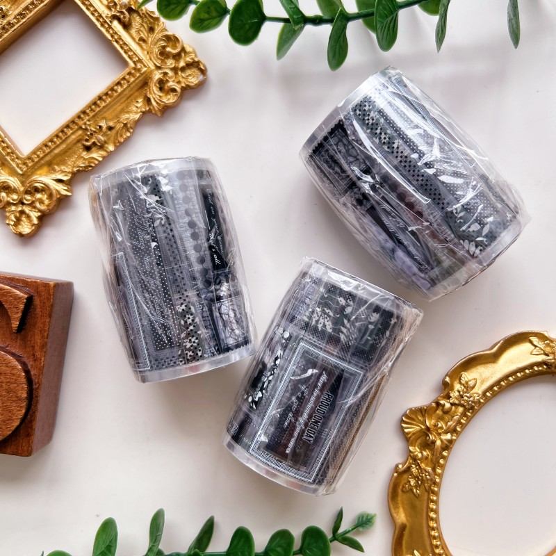 Vintage Label Frames PET Tape | Yier