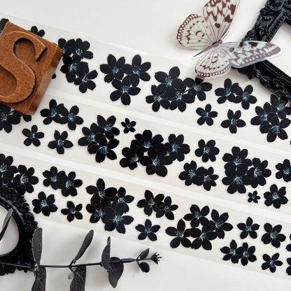 Cocoa Flowers PET Tape | Yier