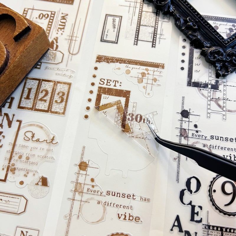 Exposed Time PET Tape | Yier