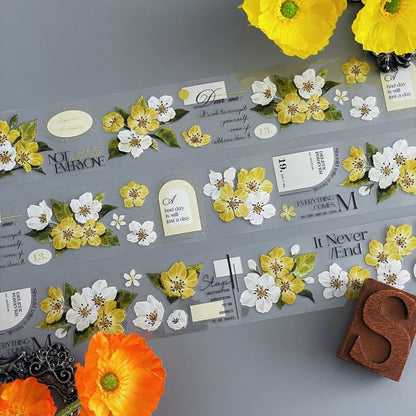 Cream Pear PET Tape | Yier
