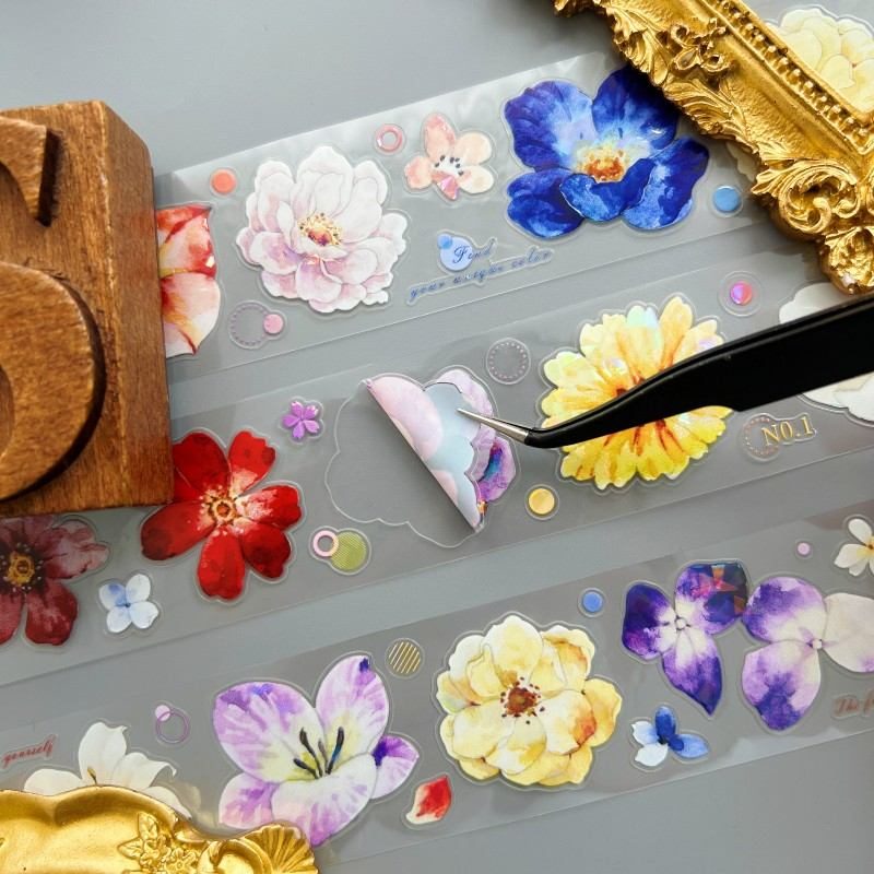 Dainty Blossom PET Tape Roll | Yier