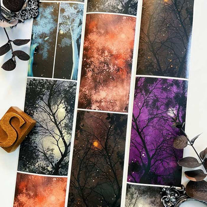 Starless Sky Washi Tape | Orange Too