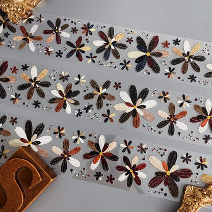 Folk Flowers PET Tape | Lin Lan Xi