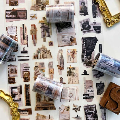 Fragmented Notes PET Tape Roll