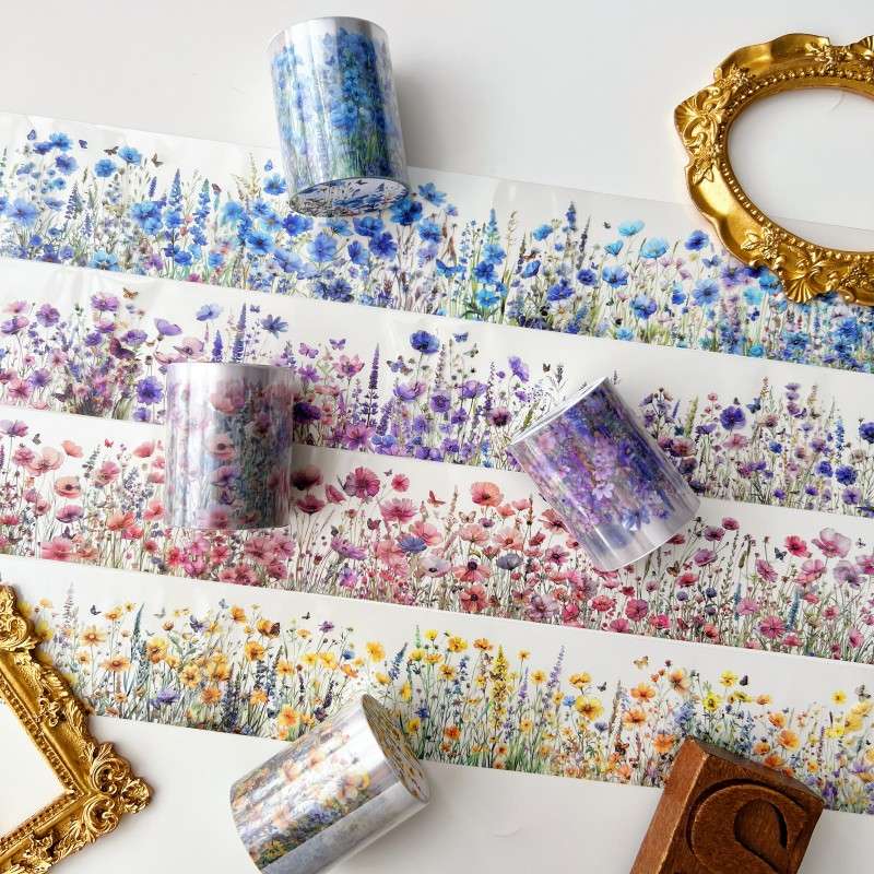 Vernal Whisper PET Tape Roll