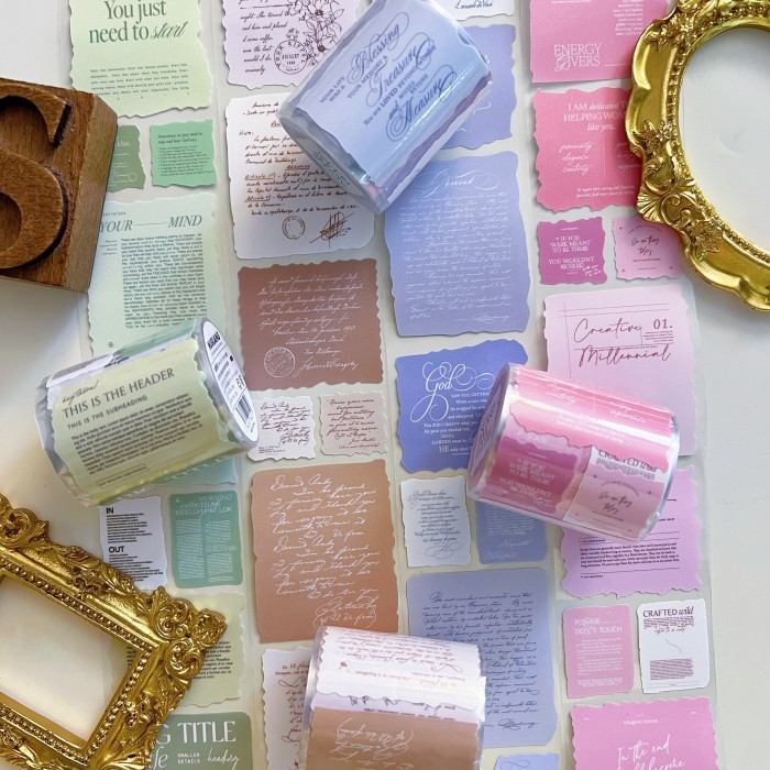 Retro Newspaper Shop PET Tape Roll