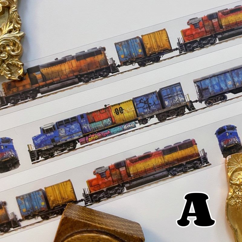 Railway Travels PET Tape Roll
