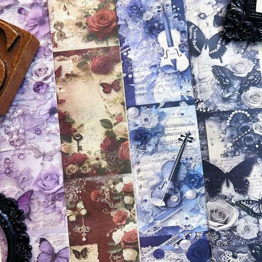 Butterfly Notes Washi Tape Roll
