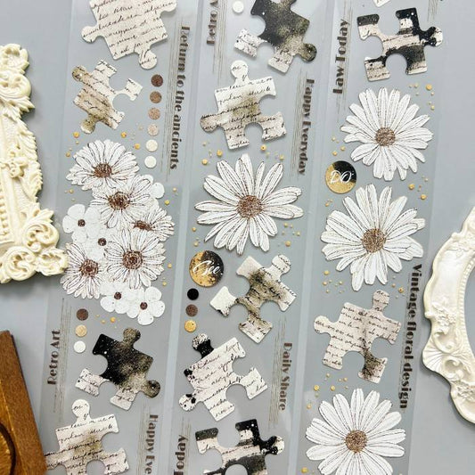 Inked Petal PET Tape Roll | Lin Lan Xi