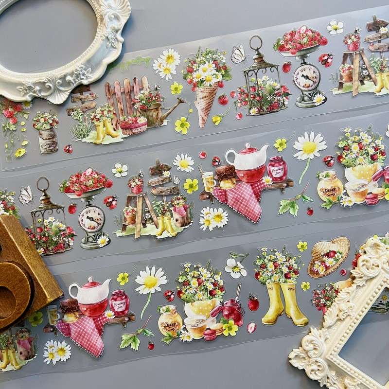 Spring Berry PET Tape Roll | Dong Xi