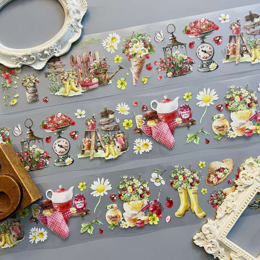 Spring Berry PET Tape Roll | Dong Xi