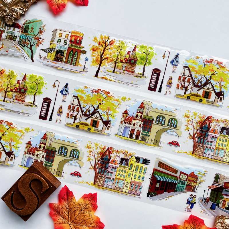 Autumn Avenue PET Tape | Zi Yuan Su