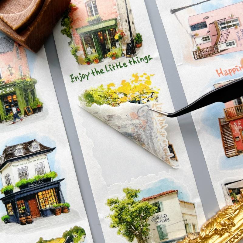 Afternoon Corner Washi Tape | Deng Deng