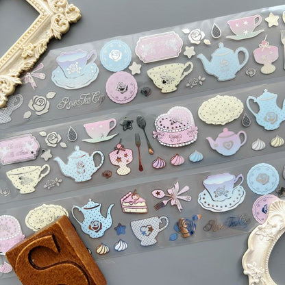 Rose Sip PET Tape Roll