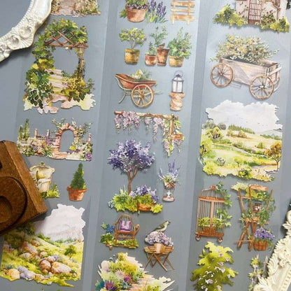 Cottage Garden Tape Roll | WUBAO