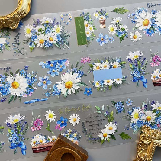 Sapphire Spring PET Tape Roll | Dong Xi