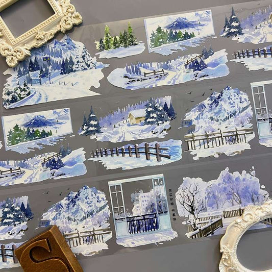 Snowbound Path PET Tape | ZERO