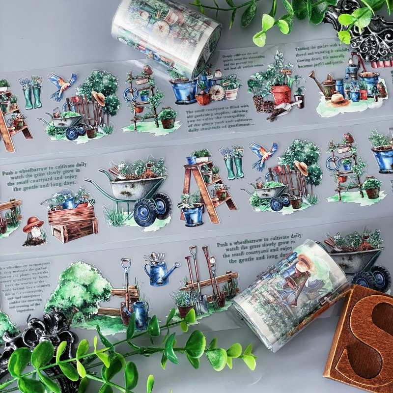 Garden Workday PET Tape Roll | Dong Xi