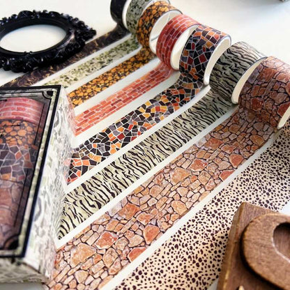 Raw Pattern Washi Tape Set | Dian Dian