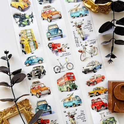 Wheel Trace Washi Tape | Deng Deng