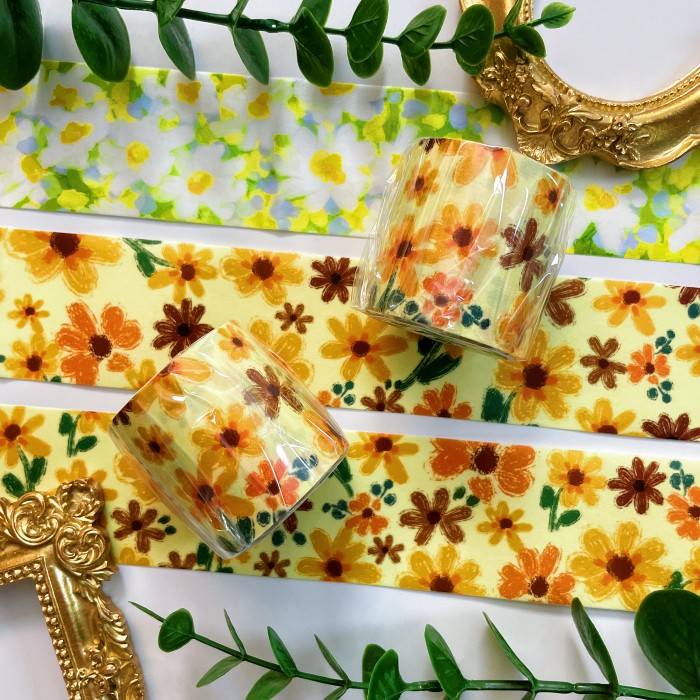 Chrysant Fall Washi Tape Roll | Fan Hua