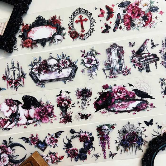 Gothic Aesthetic Tape Set | WUBAO