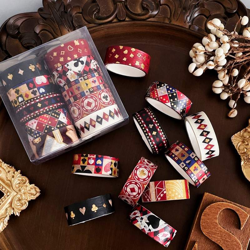 Wonderland Cards Washi Tape Set