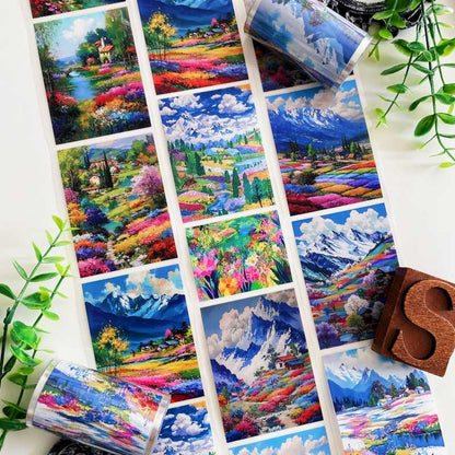Flower Land PET Tape Roll | Dong Xi