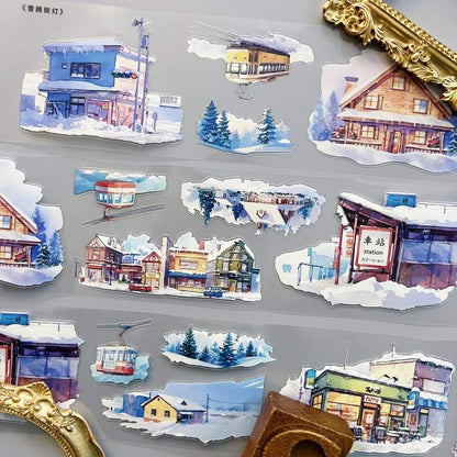 Snowlit Streets PET Tape Roll | S.D.