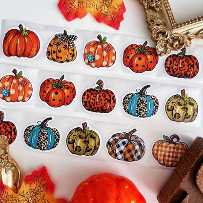 Pumpkin Doodles Sealing Sticker Roll