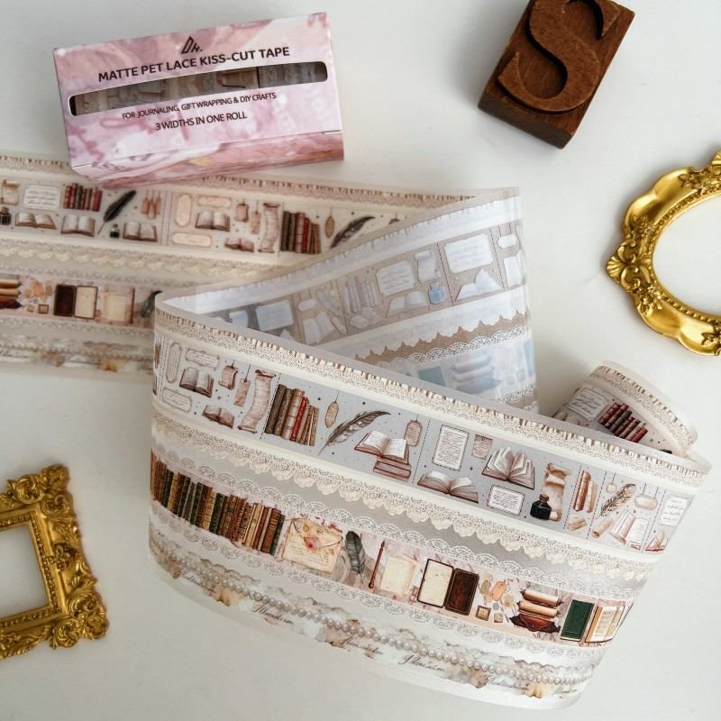 Quiet Bookshelf Tape Roll | Dan Sheng