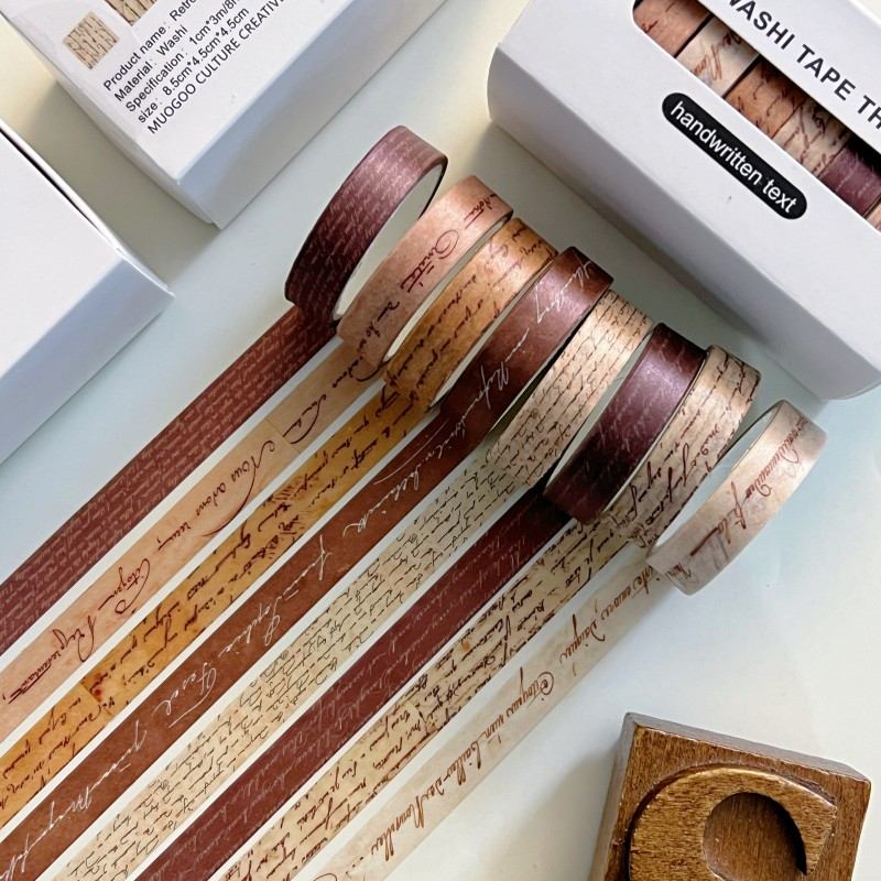 Antique Note Washi Tape Set | Dian Dian