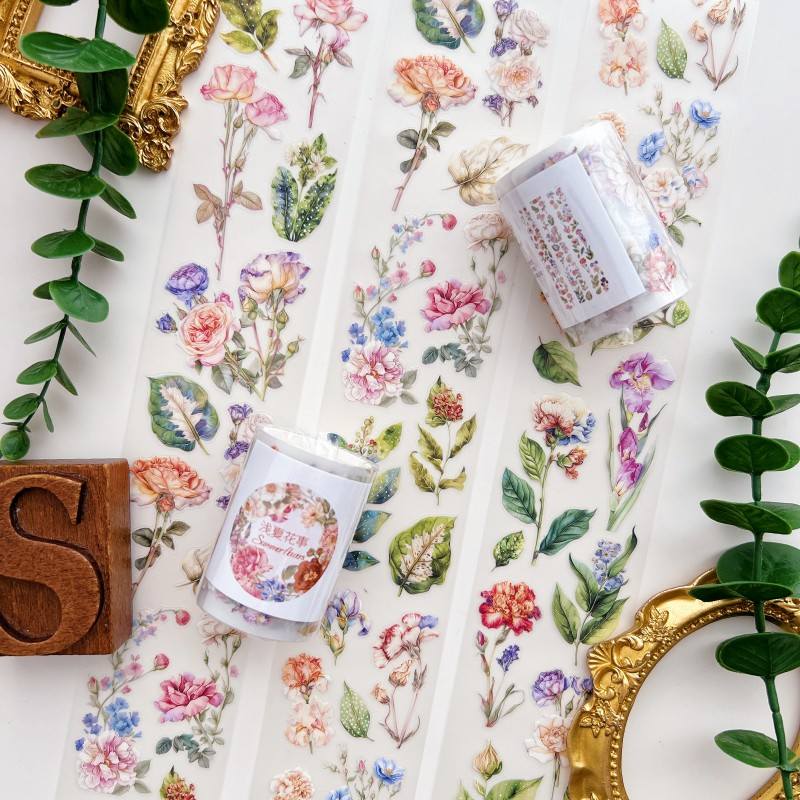 Floral Summer Tape Roll | Dan Sheng