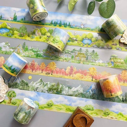 Rural Fairy Tale PET Tape Roll