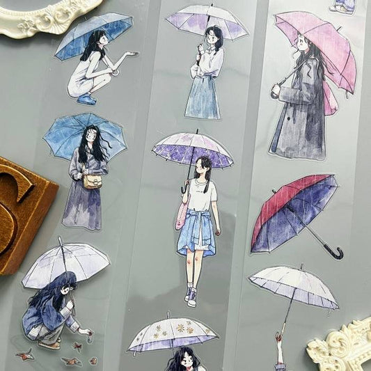 A Rainy Stroll PET Tape | Kai Xun