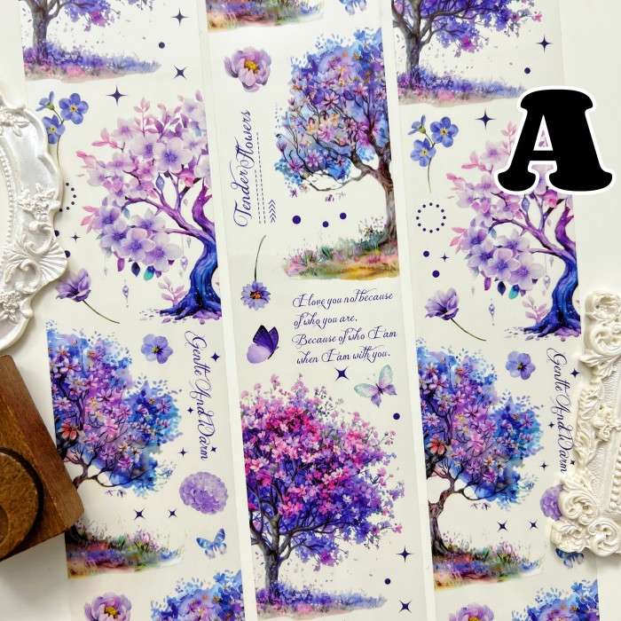 Blossom Forest PET Tape Roll