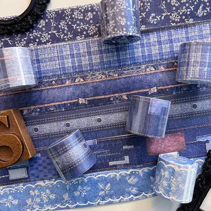 Cowboy Handmade Kraft Paper Sticker Roll