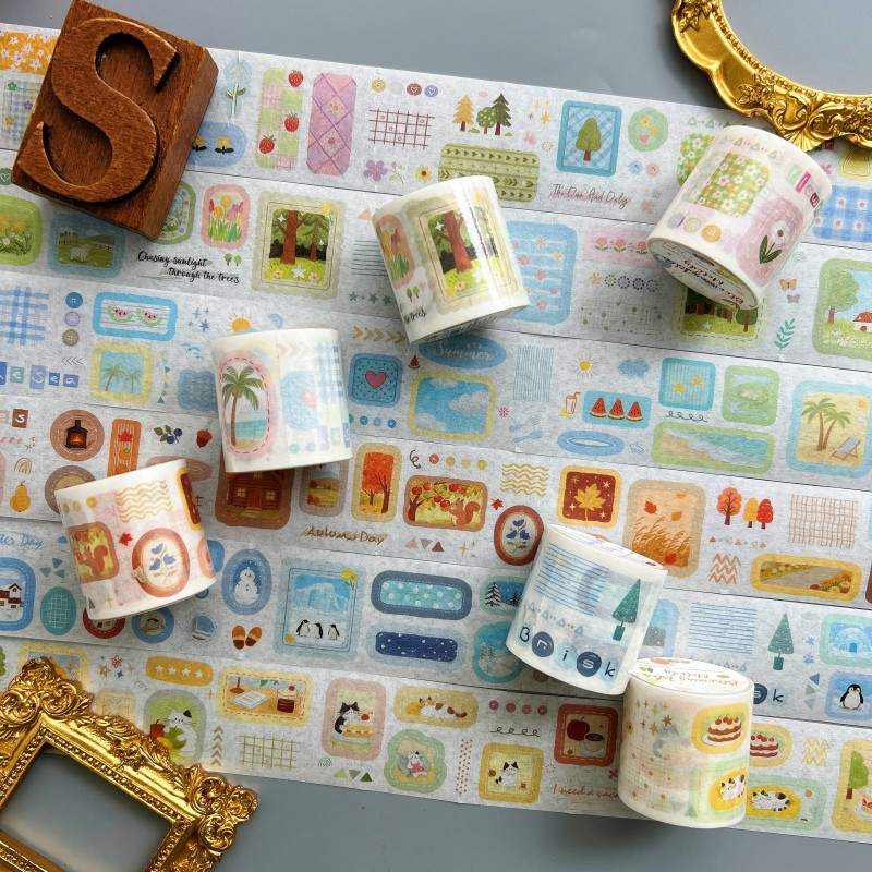 Flower Island Melodies Washi Tape Roll
