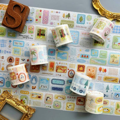 Flower Island Melodies Washi Tape Roll