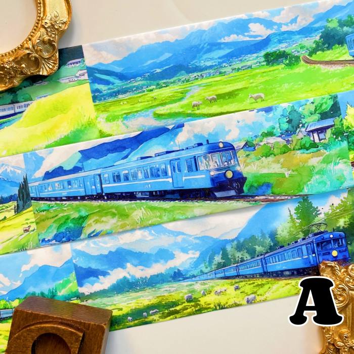 Travel Motion Washi Tape Roll