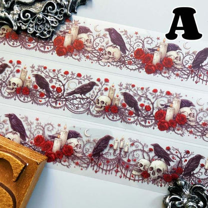 Dark Night Rose PET Tape Roll