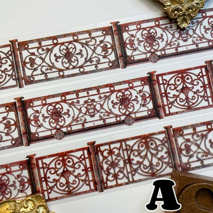 Rust Fence PET Tape Roll