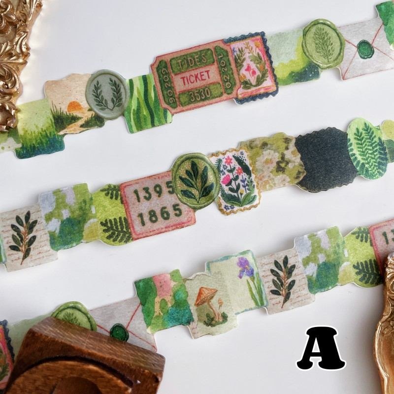 Scrap Cloth Forest Washi Tape Roll