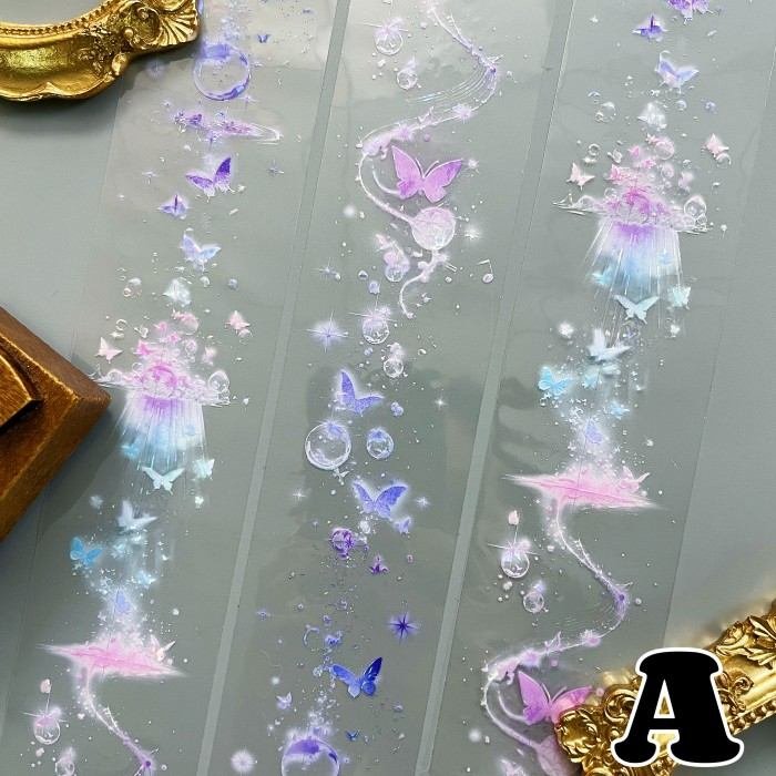 Butterfly Shadows Hazy PET Tape Roll