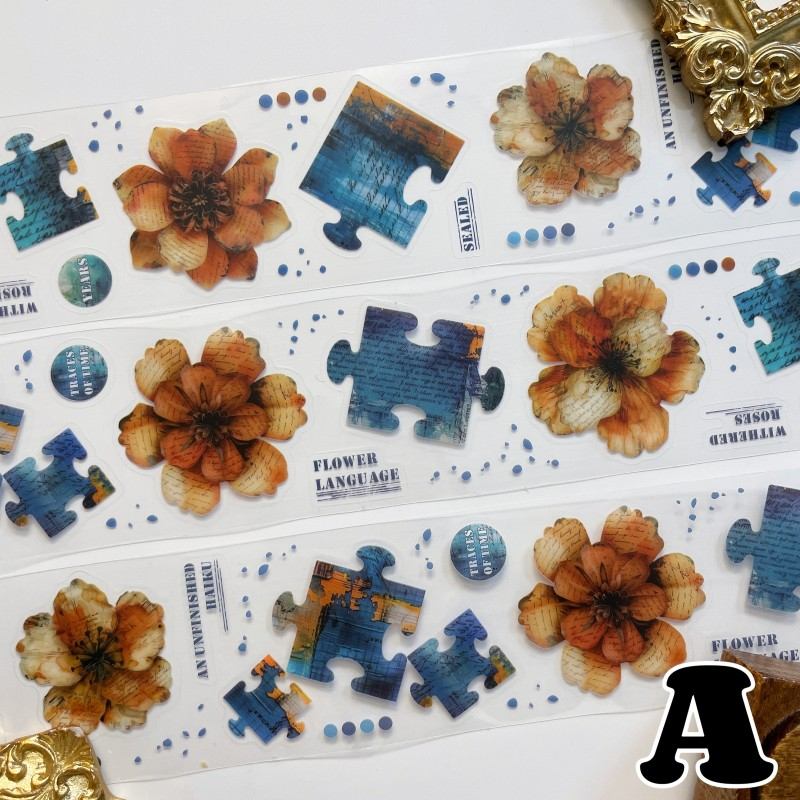 Bloom Shards PET Tape Roll