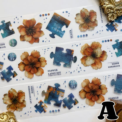 Bloom Shards PET Tape Roll